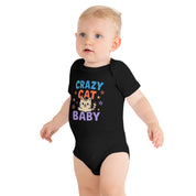 Crazy Cat Baby Onesie