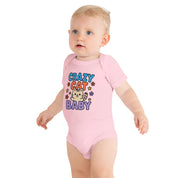 Crazy Cat Baby Onesie