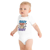 Crazy Cat Baby Onesie