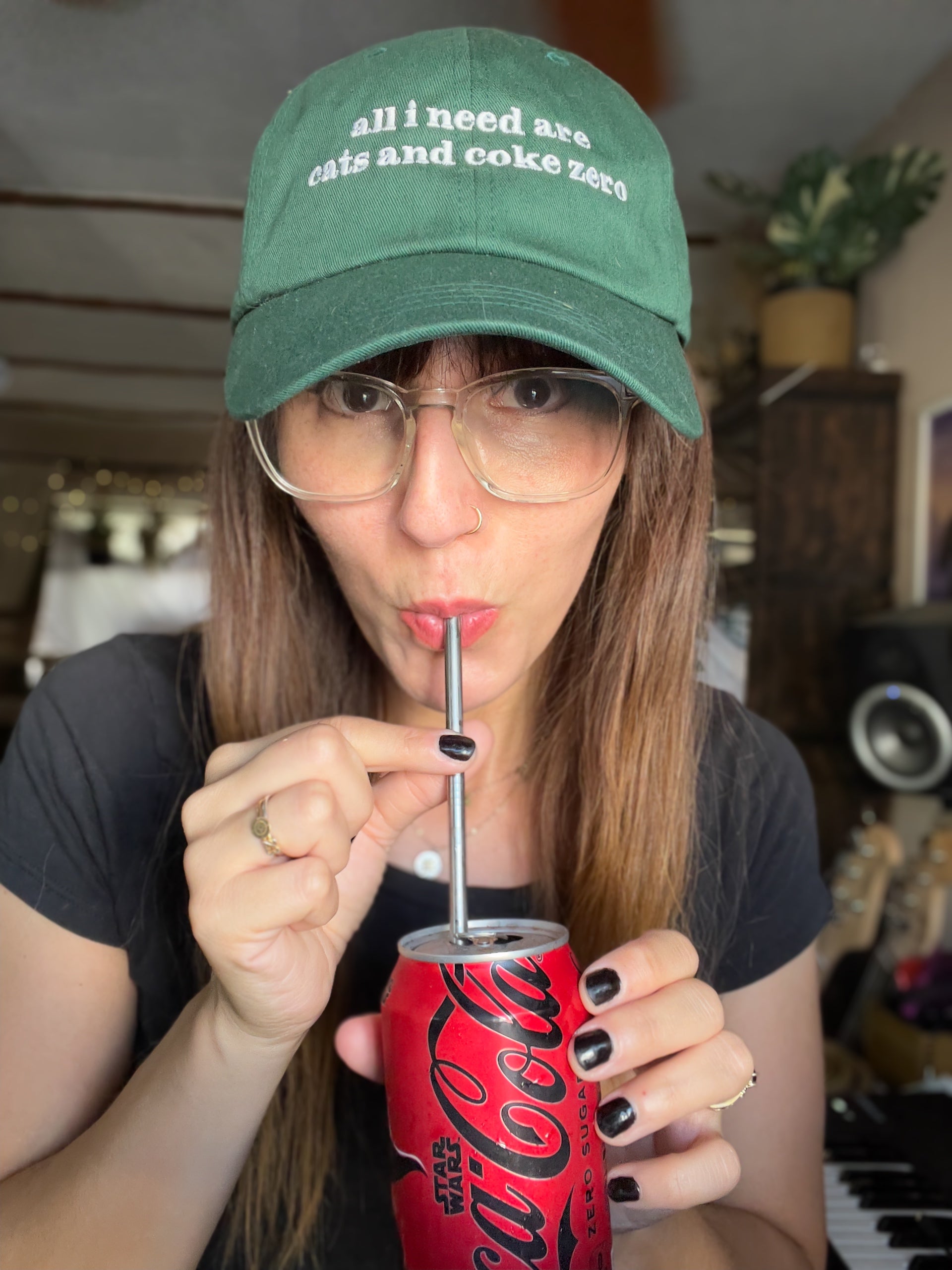 Cats and Coke Zero Hat