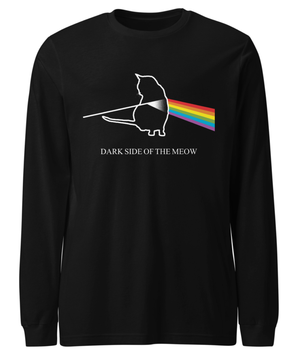 Dark Side of the Meow Long Sleeve T-Shirt