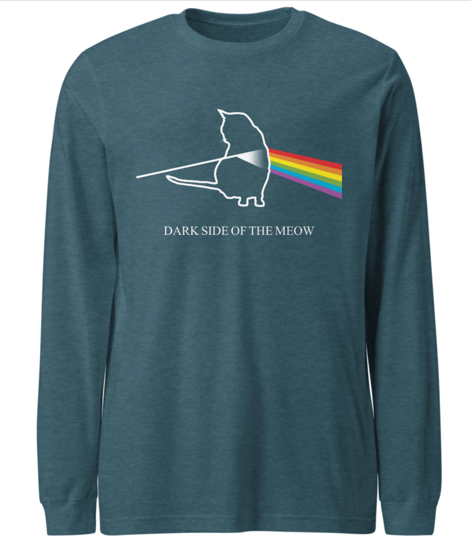 Dark Side of the Meow Long Sleeve T-Shirt
