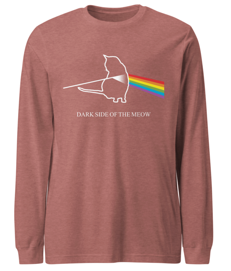 Dark Side of the Meow Long Sleeve T-Shirt