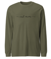Cat Mom Long Sleeve T-Shirt