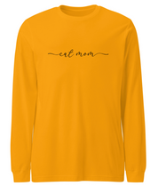 Cat Mom Long Sleeve T-Shirt