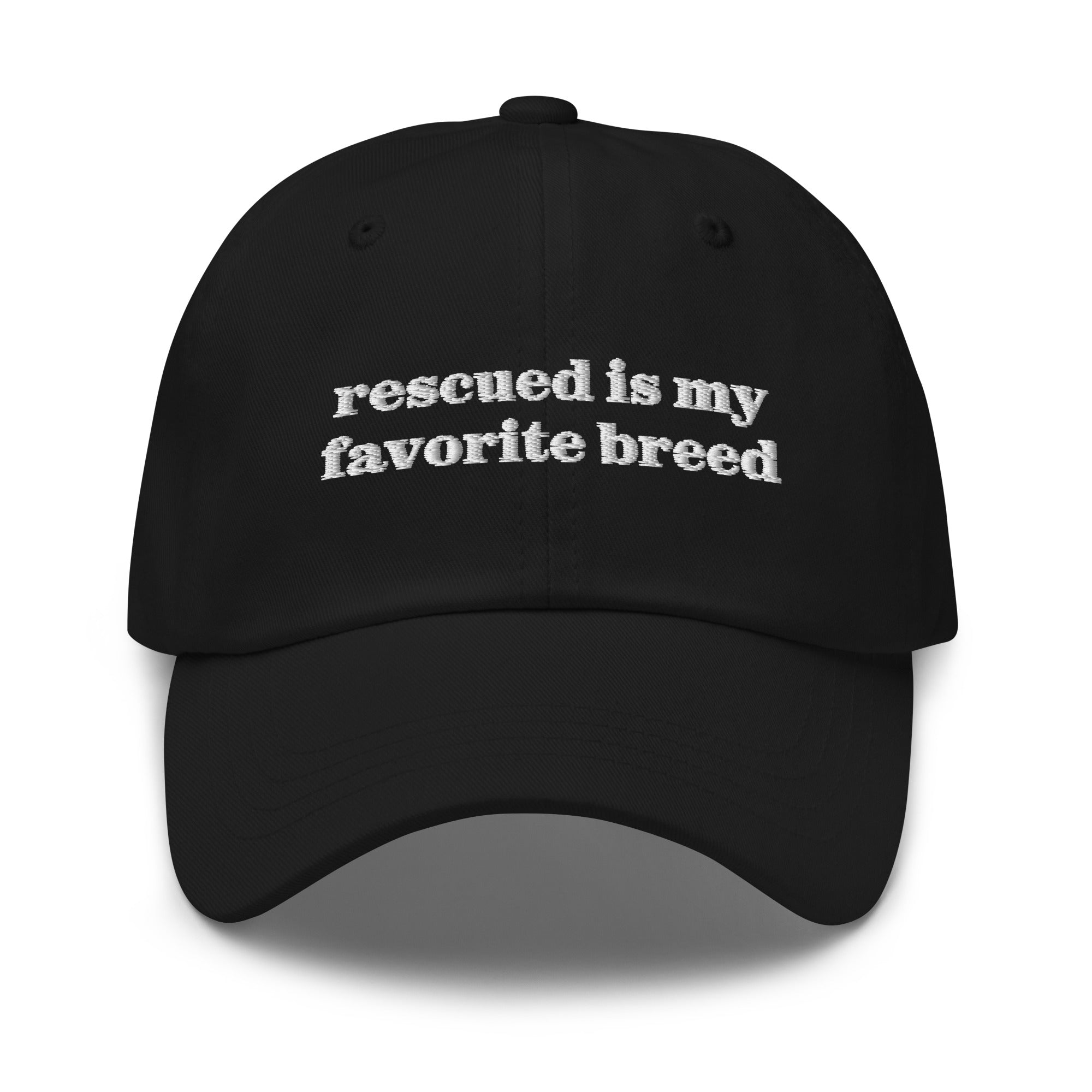 Rescued is My Favorite Breed Hat