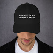 Rescued is My Favorite Breed Hat