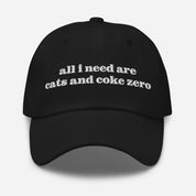 Cats and Coke Zero Hat