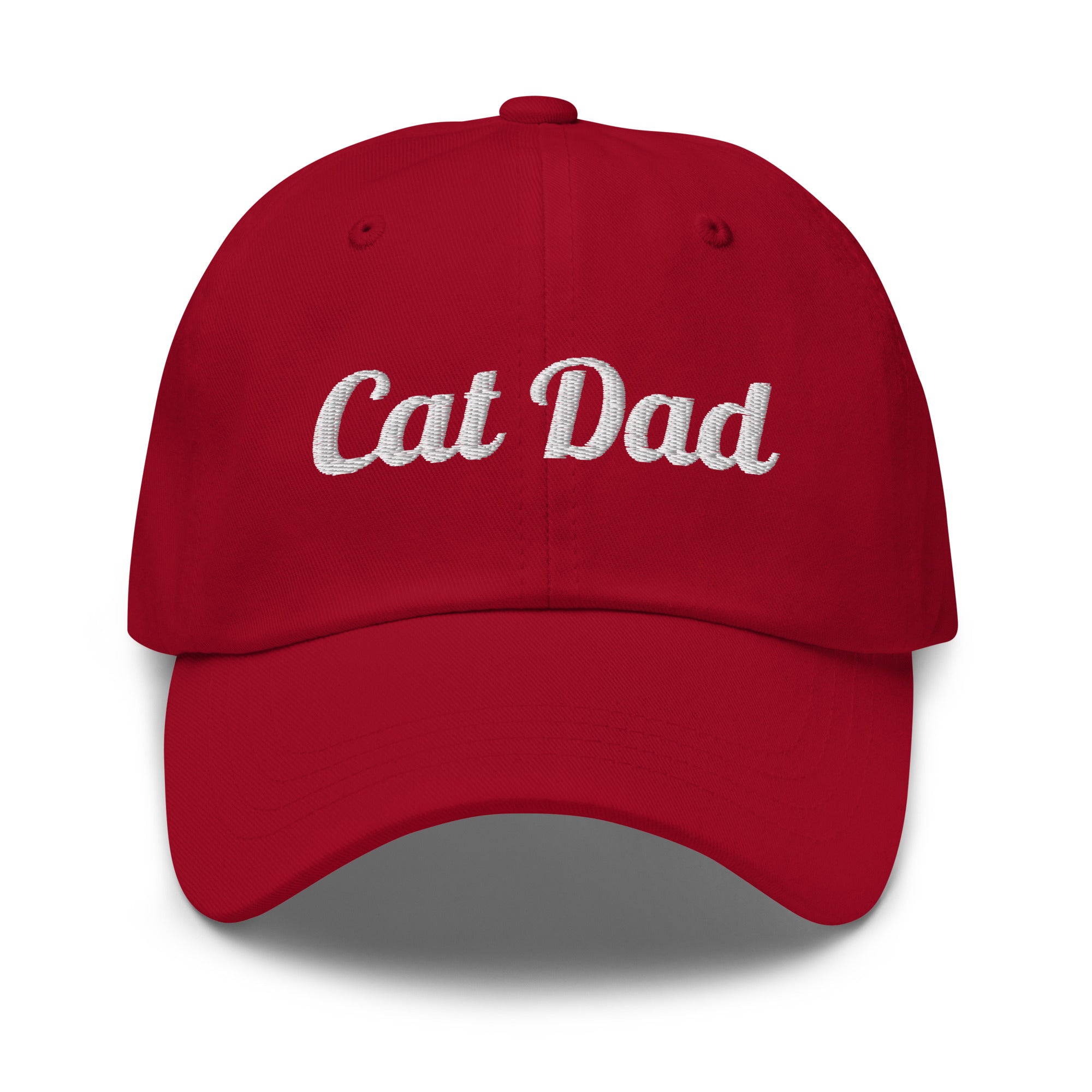 Cat Dad Script Hat
