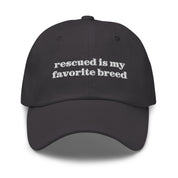 Rescued is My Favorite Breed Hat