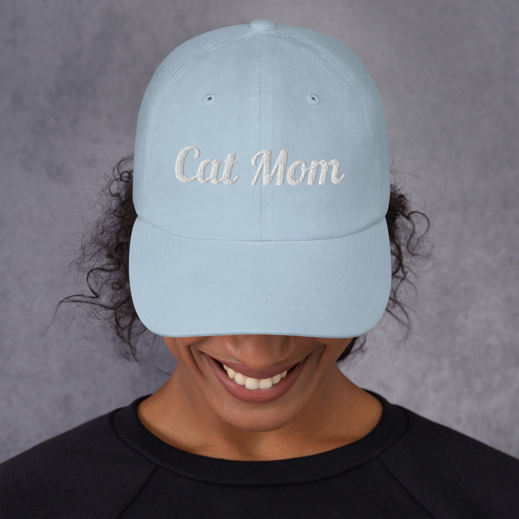 Cat Mom Script Hat