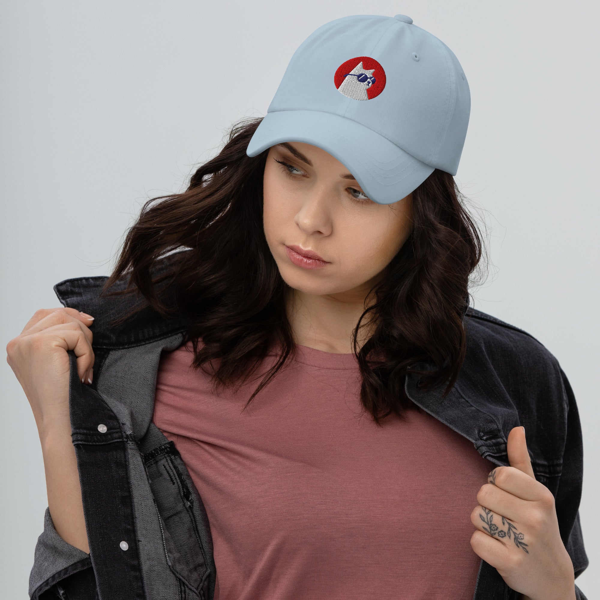 Only Cats Allowed Logo Hat