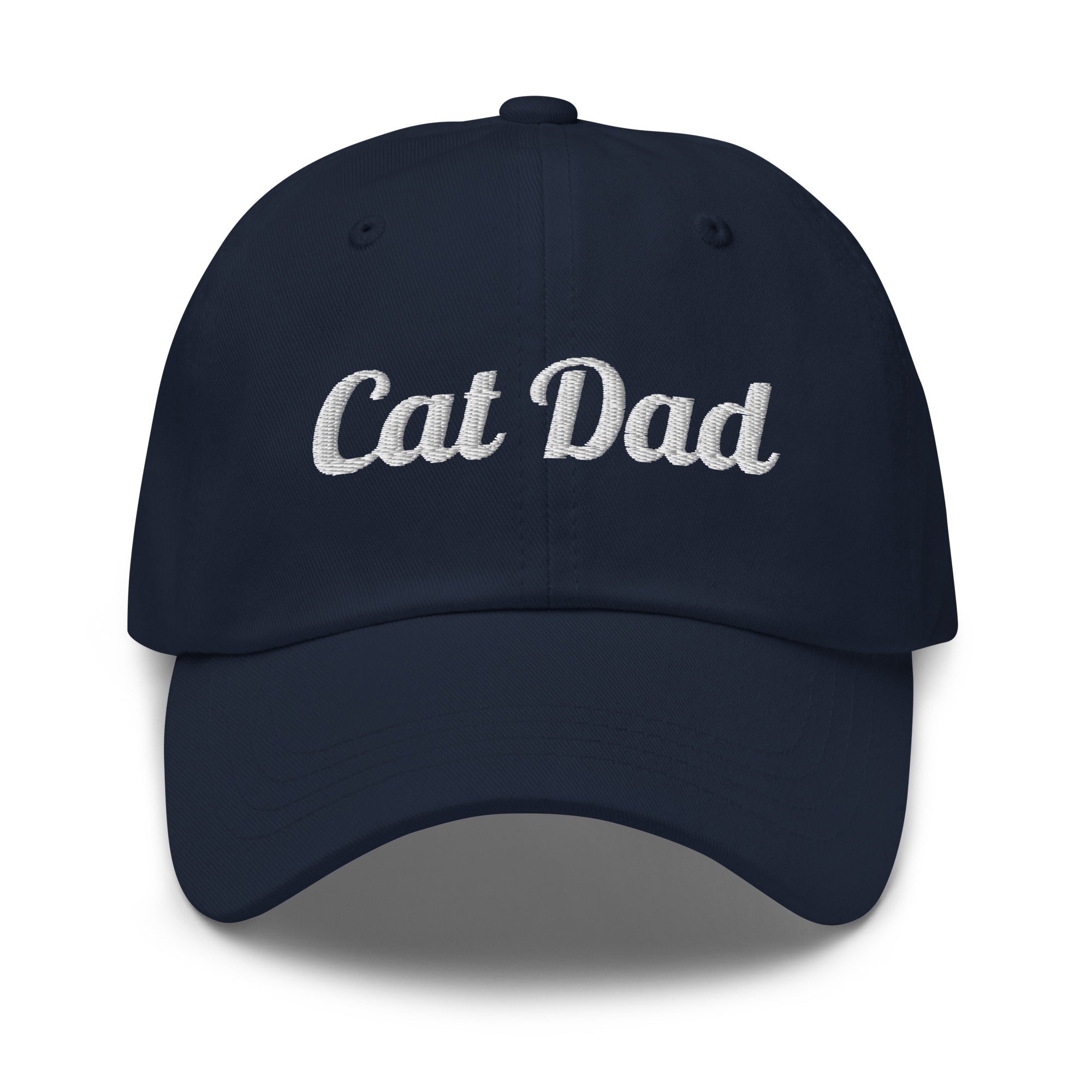 Cat Dad Script Hat