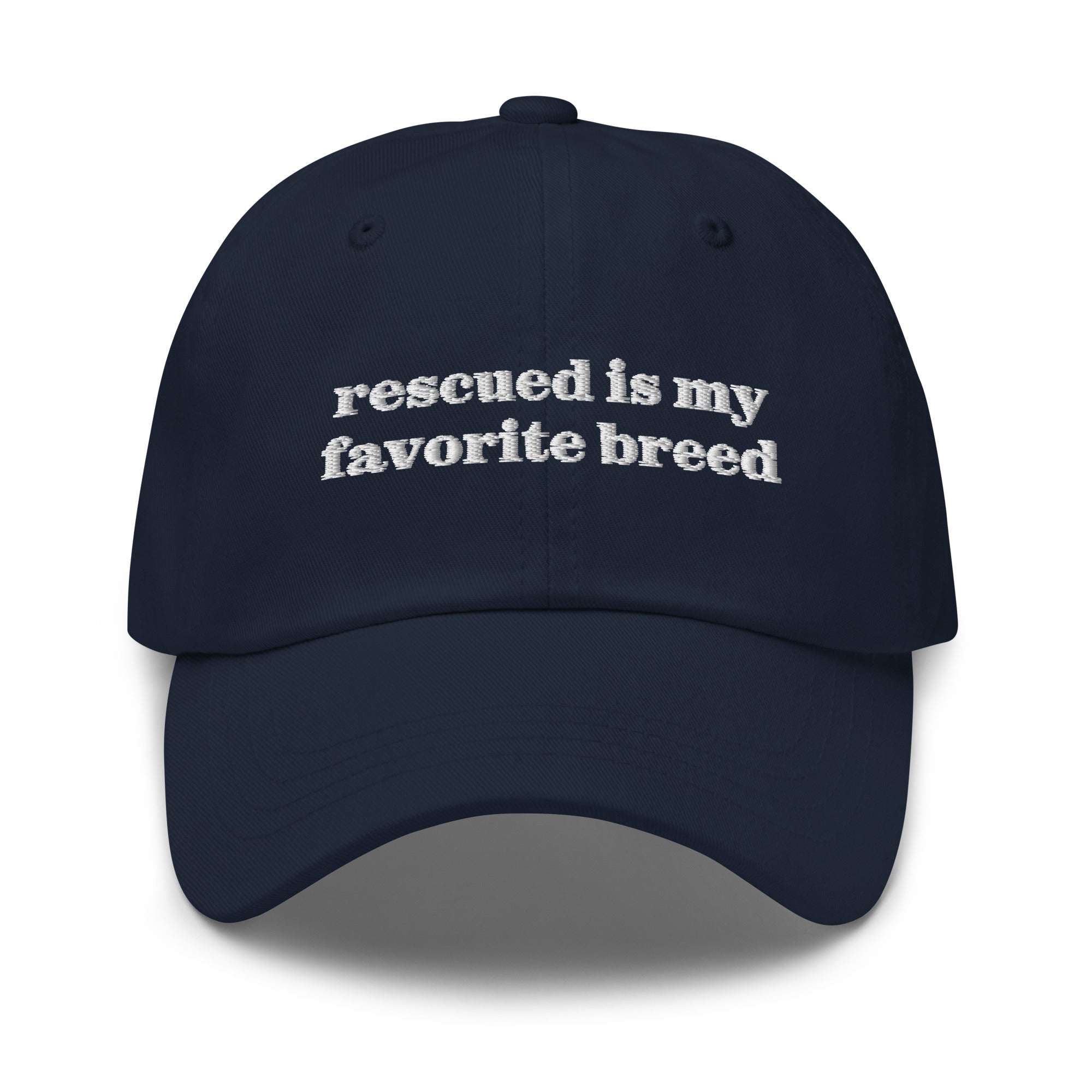Rescued is My Favorite Breed Hat