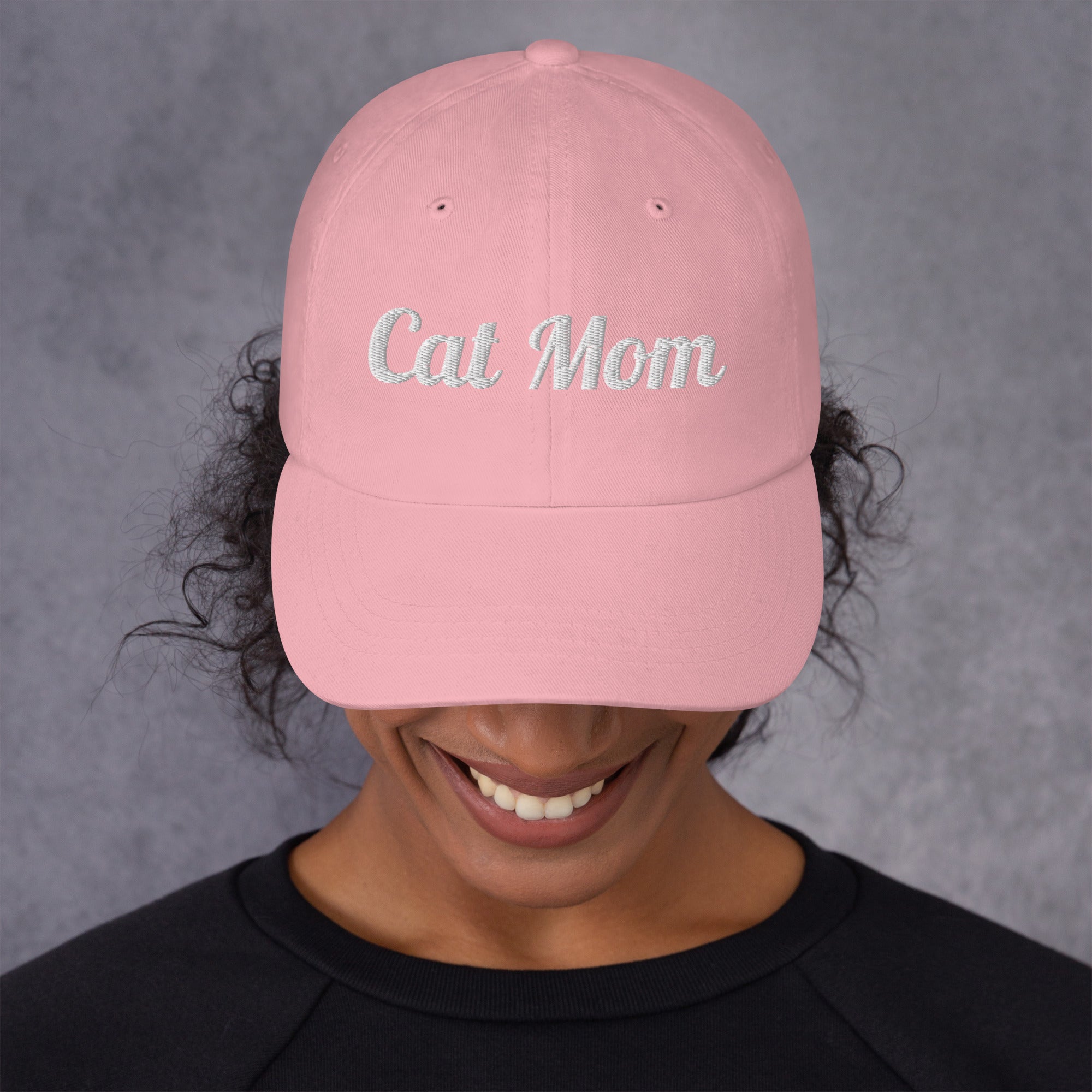 Cat Mom Script Hat