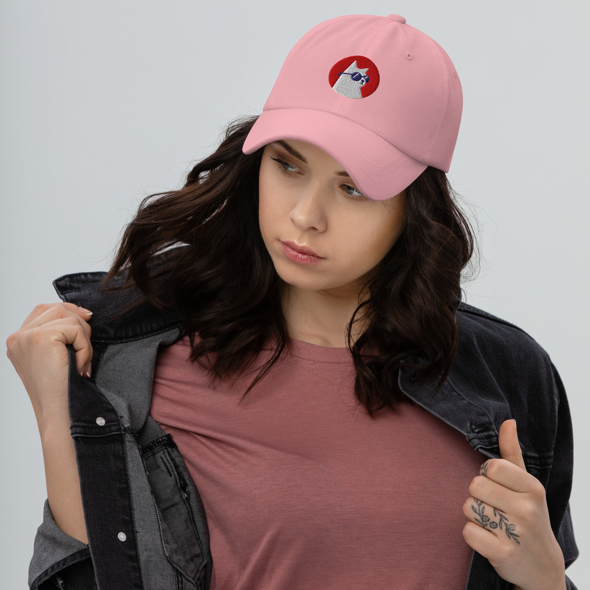 Only Cats Allowed Logo Hat