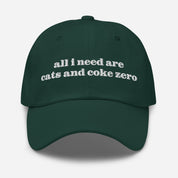 Cats and Coke Zero Hat