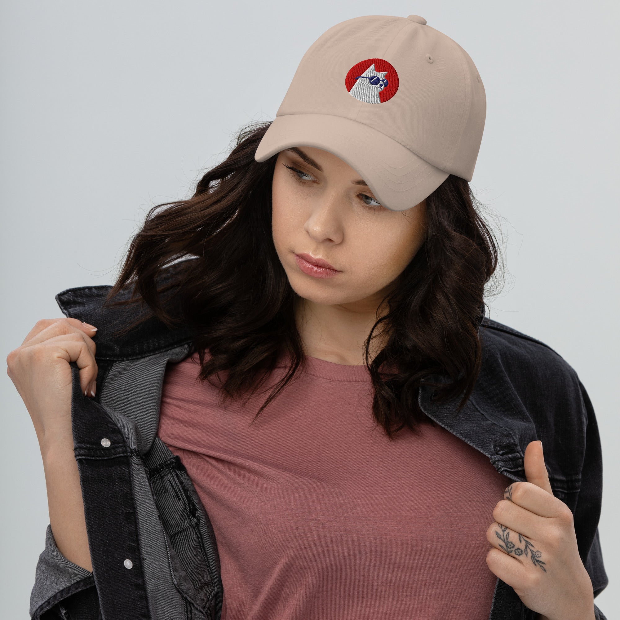 Only Cats Allowed Logo Hat