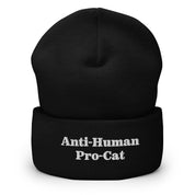 Anti-Human Pro-Cat Beanie