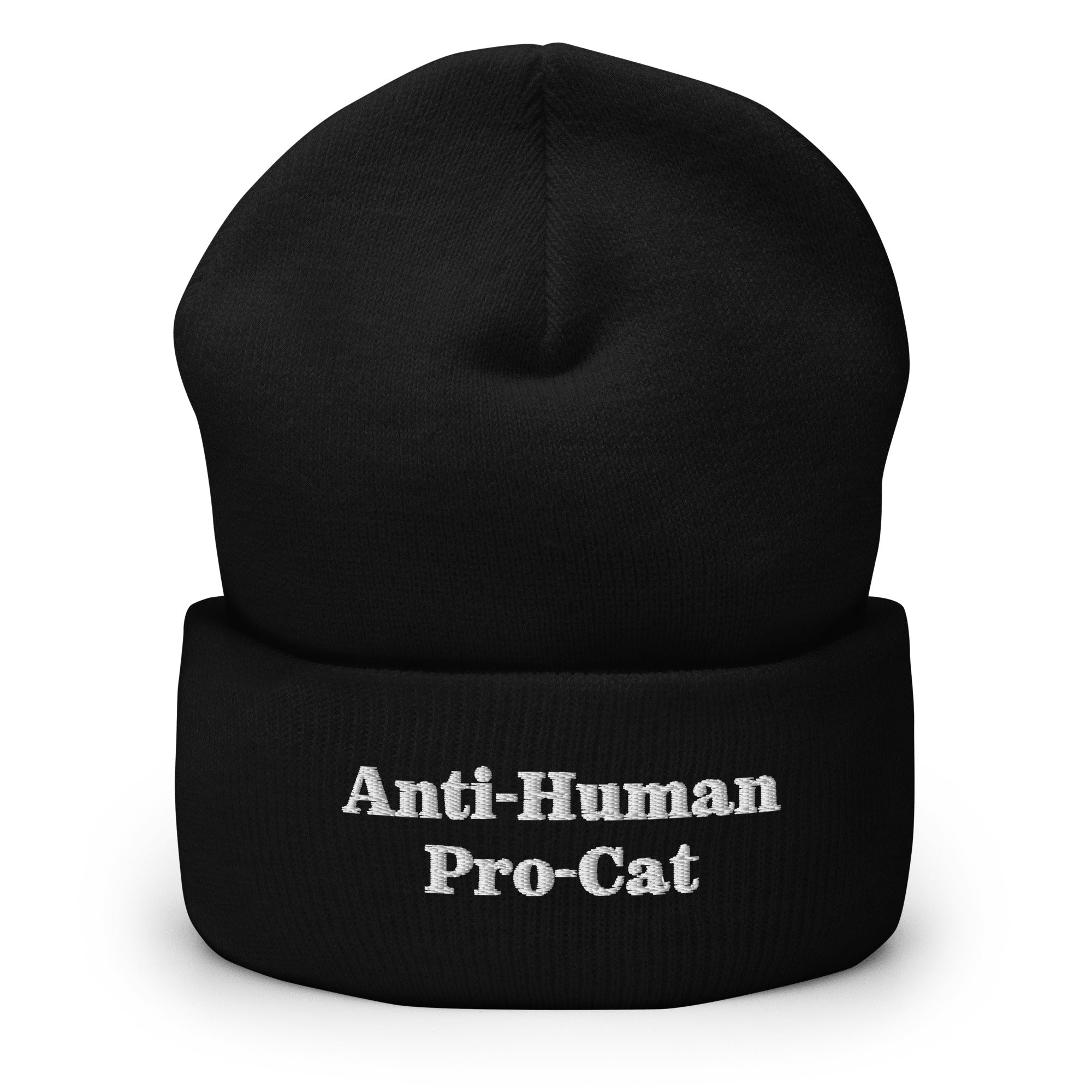 Anti-Human Pro-Cat Beanie