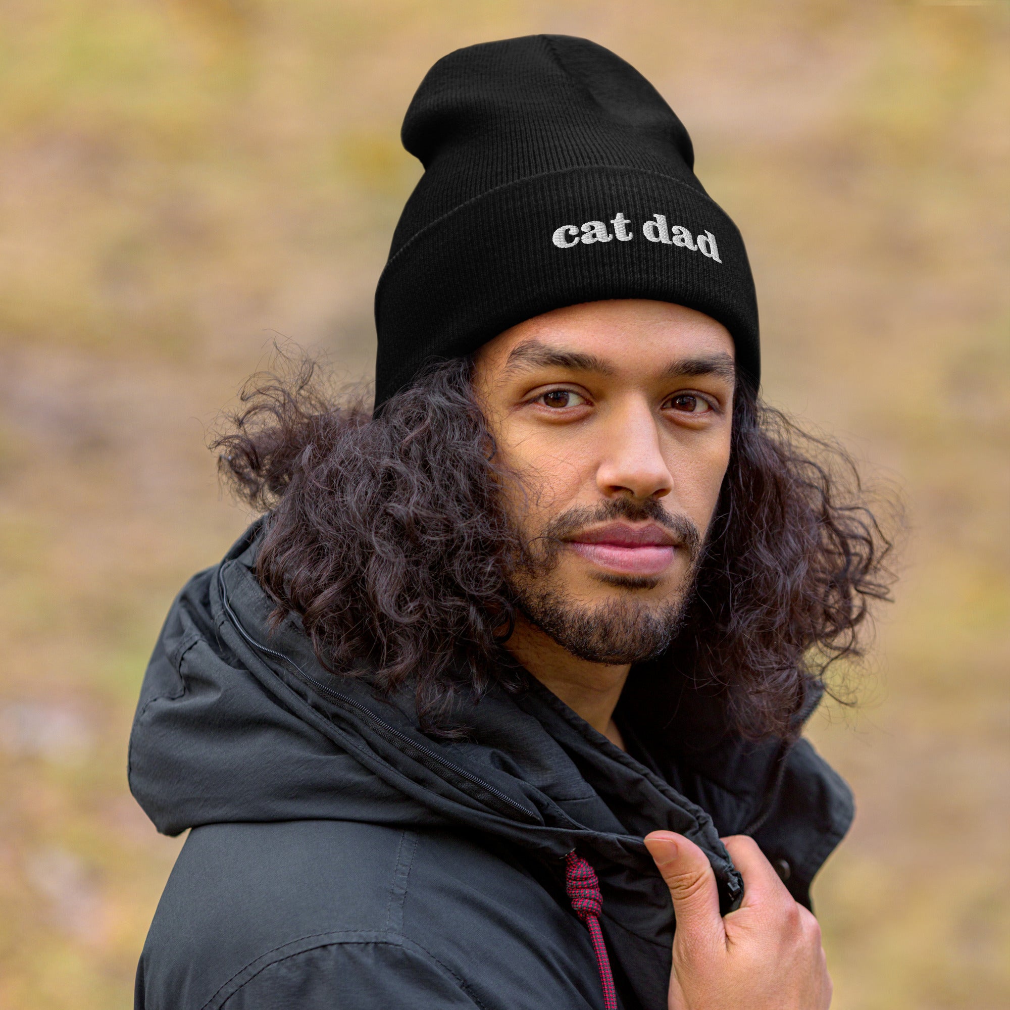 Cat Dad Beanie