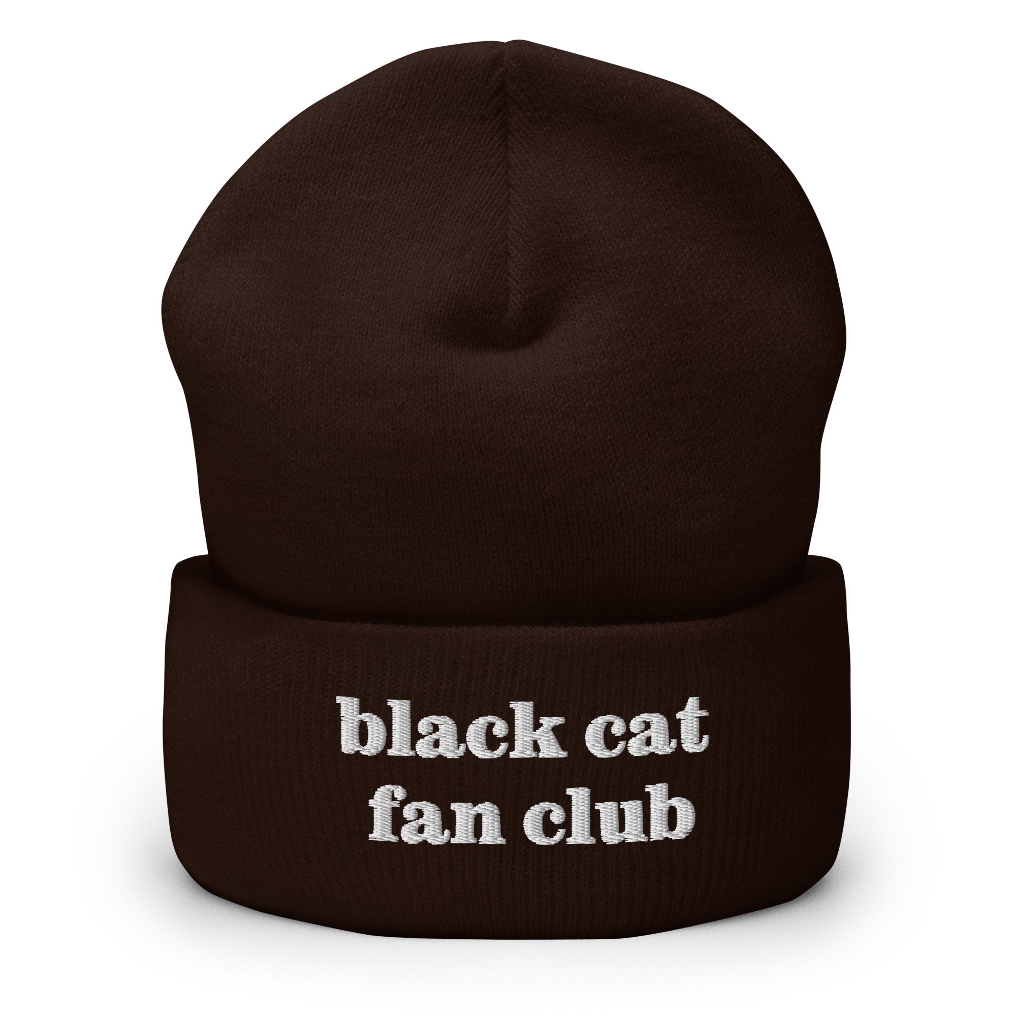 Black Cat Fan Club Beanie
