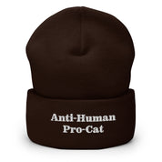 Anti-Human Pro-Cat Beanie