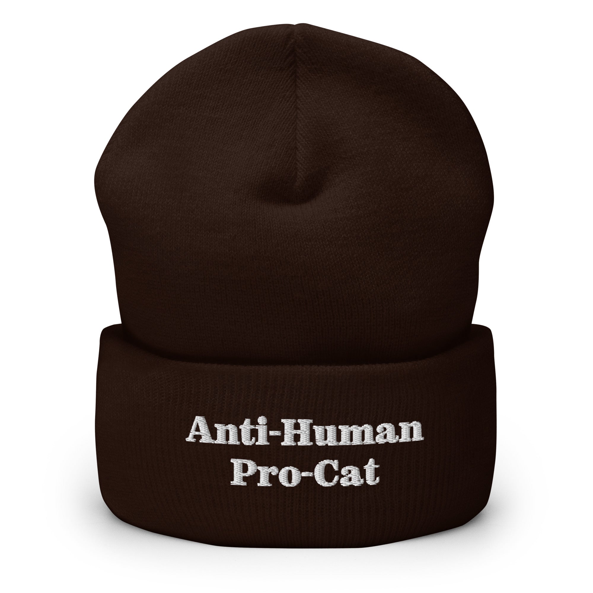 Anti-Human Pro-Cat Beanie