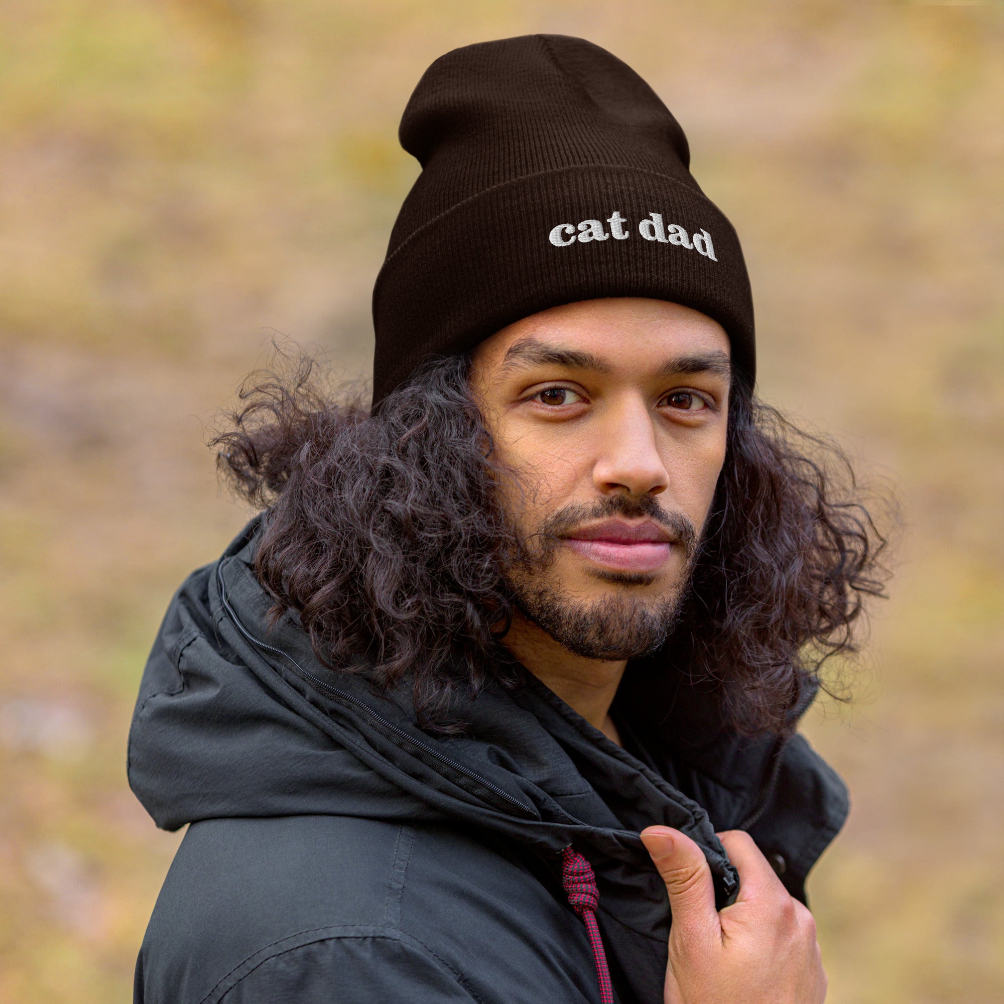 Cat Dad Beanie