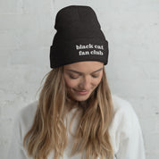 Black Cat Fan Club Beanie