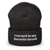 Rescued Is My Favorite Breed Beanie