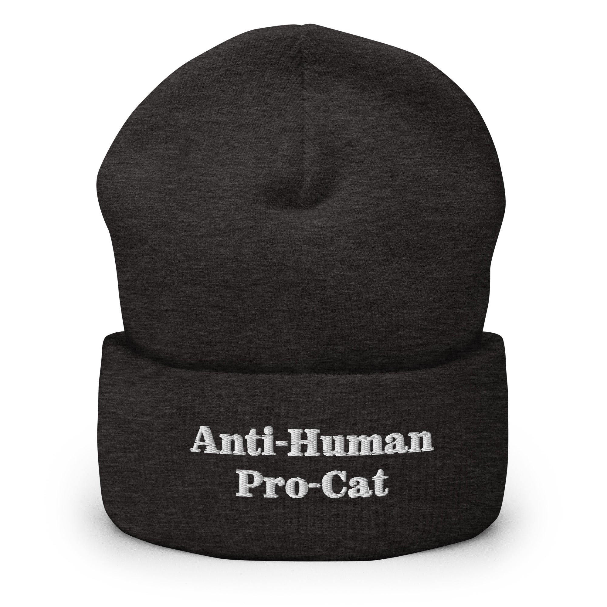 Anti-Human Pro-Cat Beanie