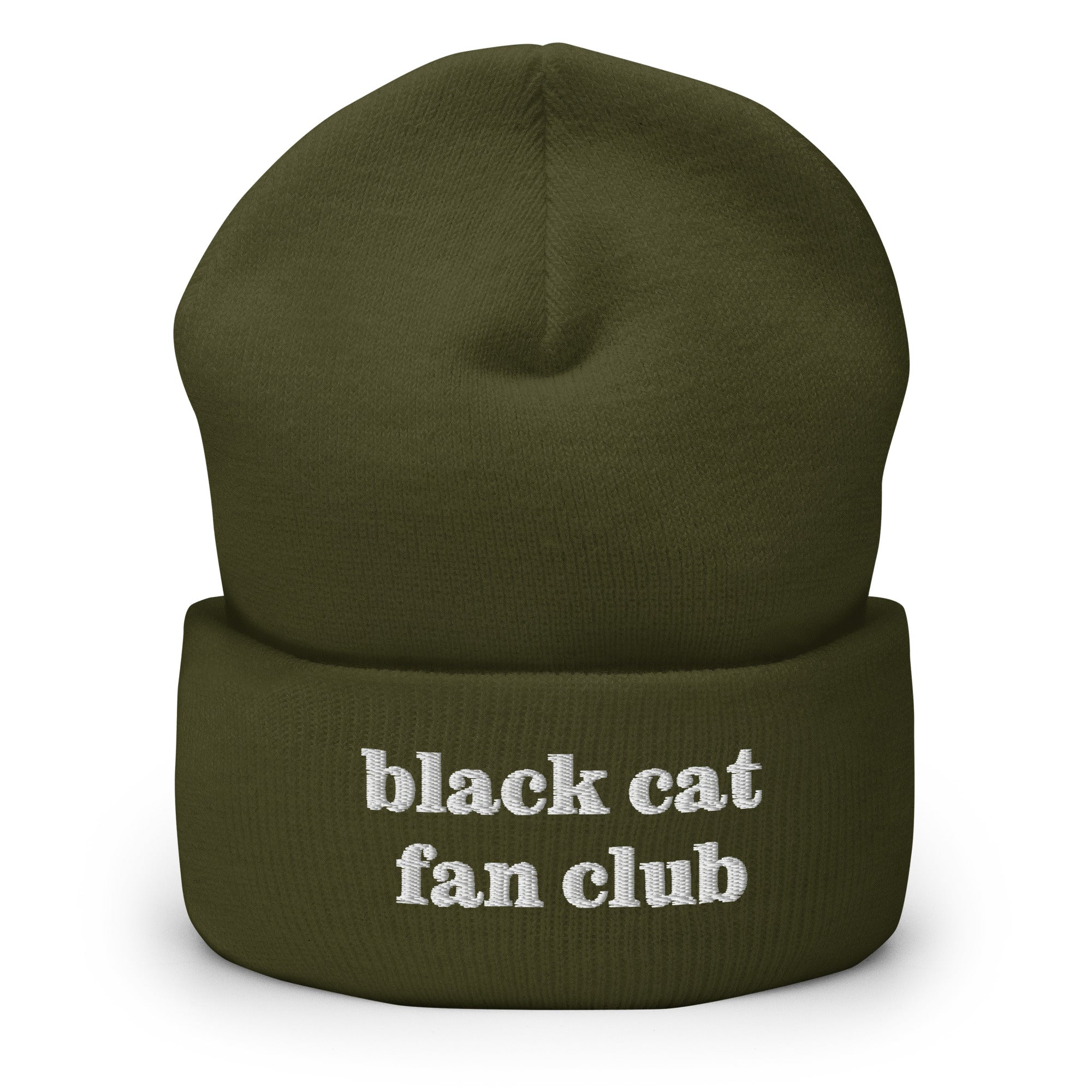 Black Cat Fan Club Beanie