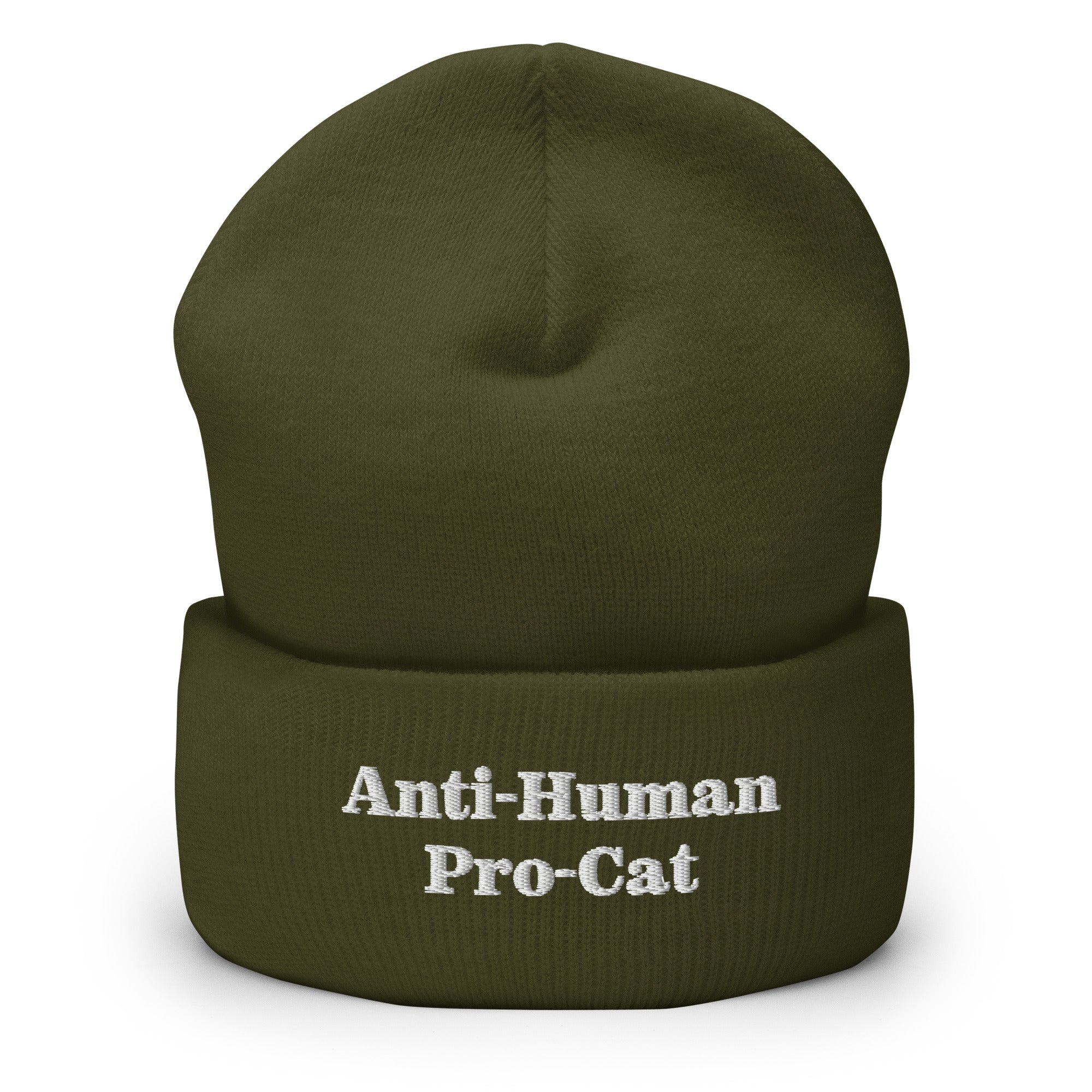 Anti-Human Pro-Cat Beanie