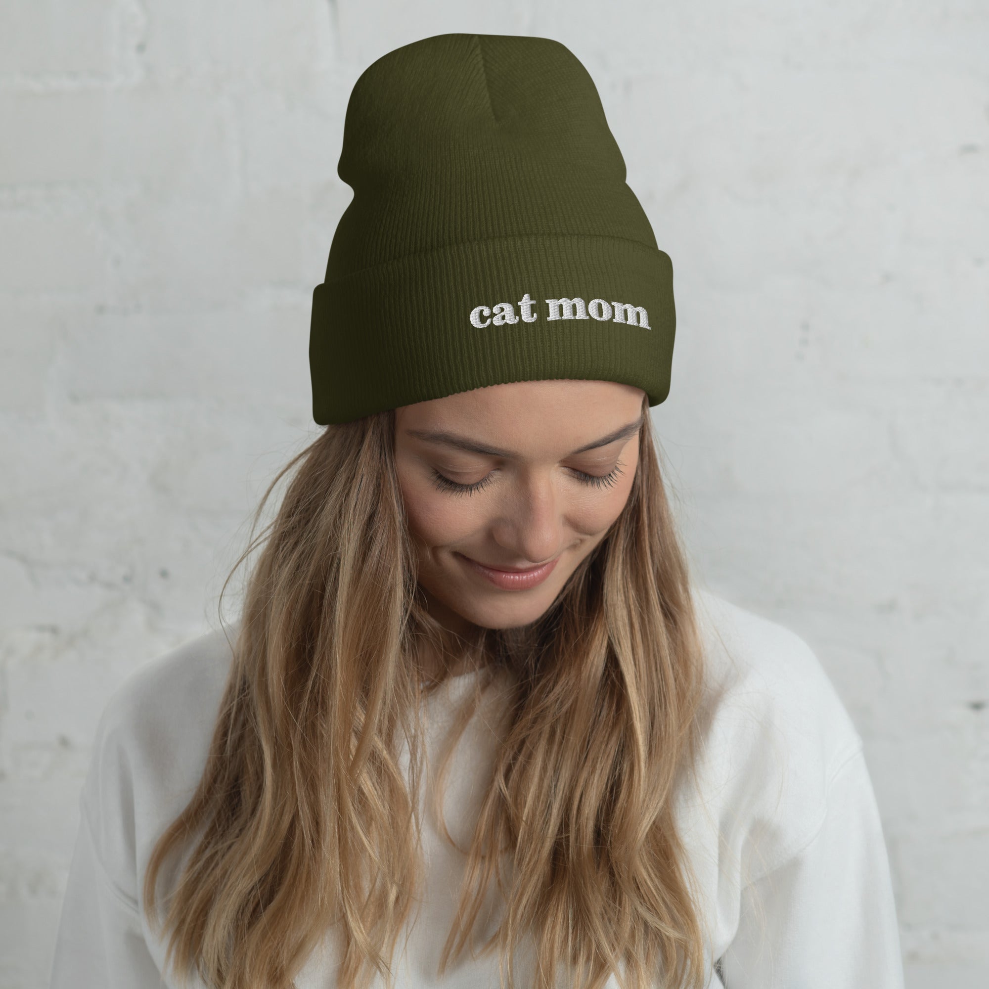 Cat Mom Beanie
