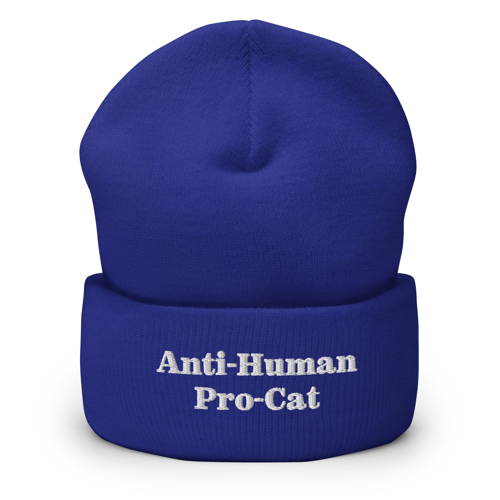 Anti-Human Pro-Cat Beanie