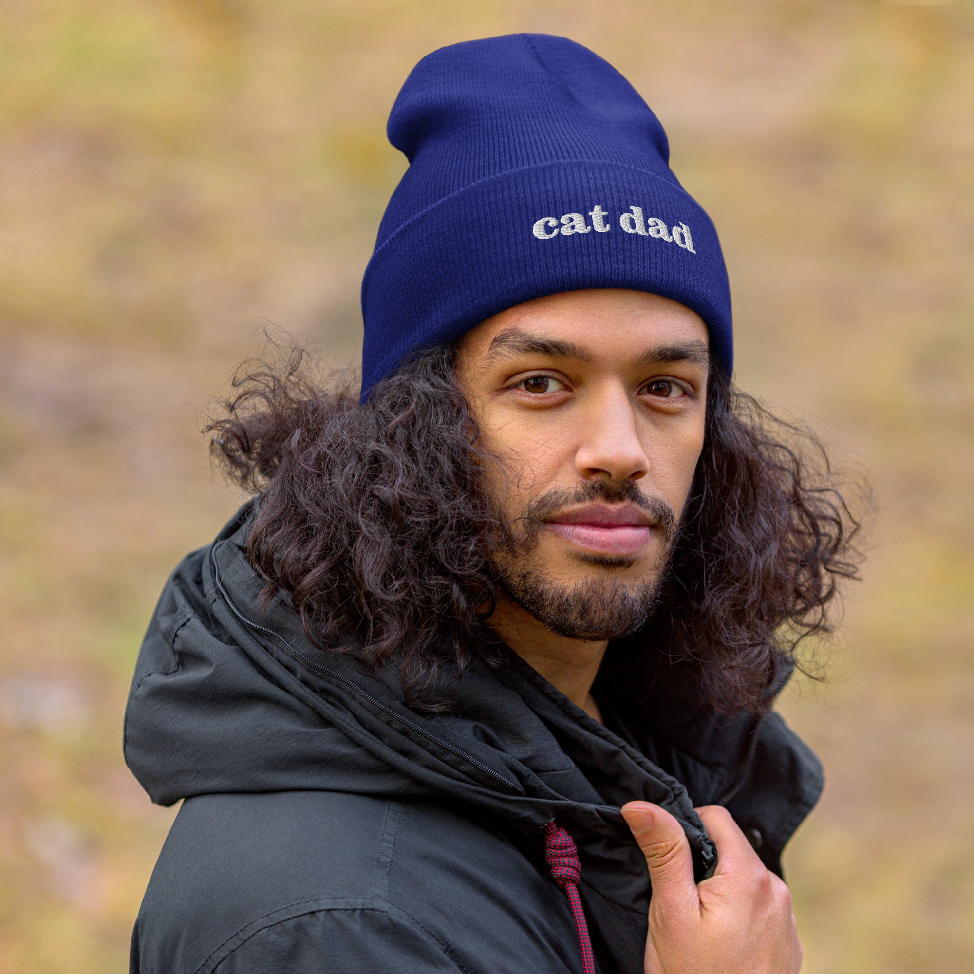 Cat Dad Beanie