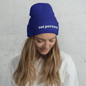 Cat Person Beanie