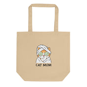 Spa Day Cat Mom Tote Bag