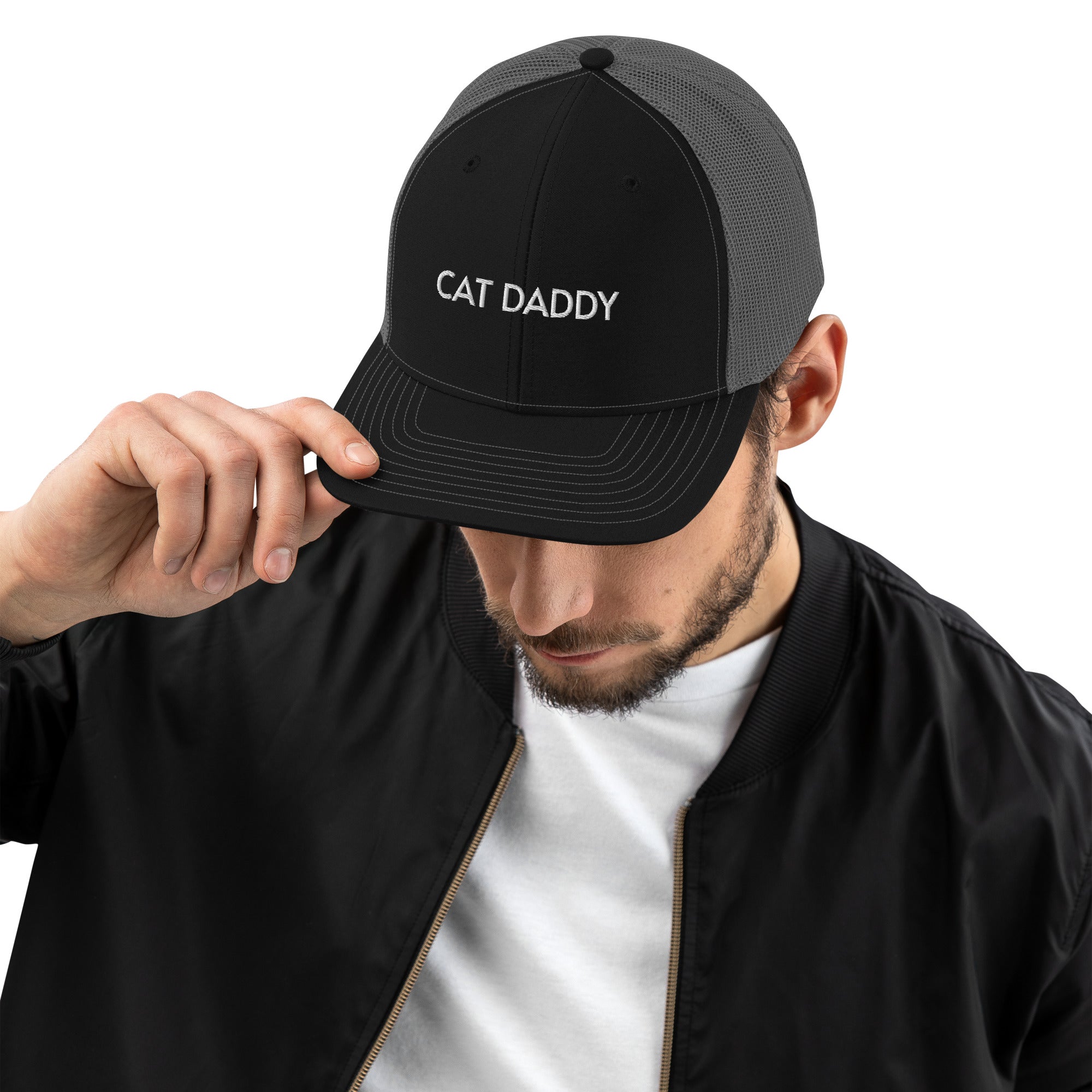 Cat Daddy Snapback Trucker Hat