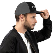 Cat Dad Script Snapback Trucker Hat