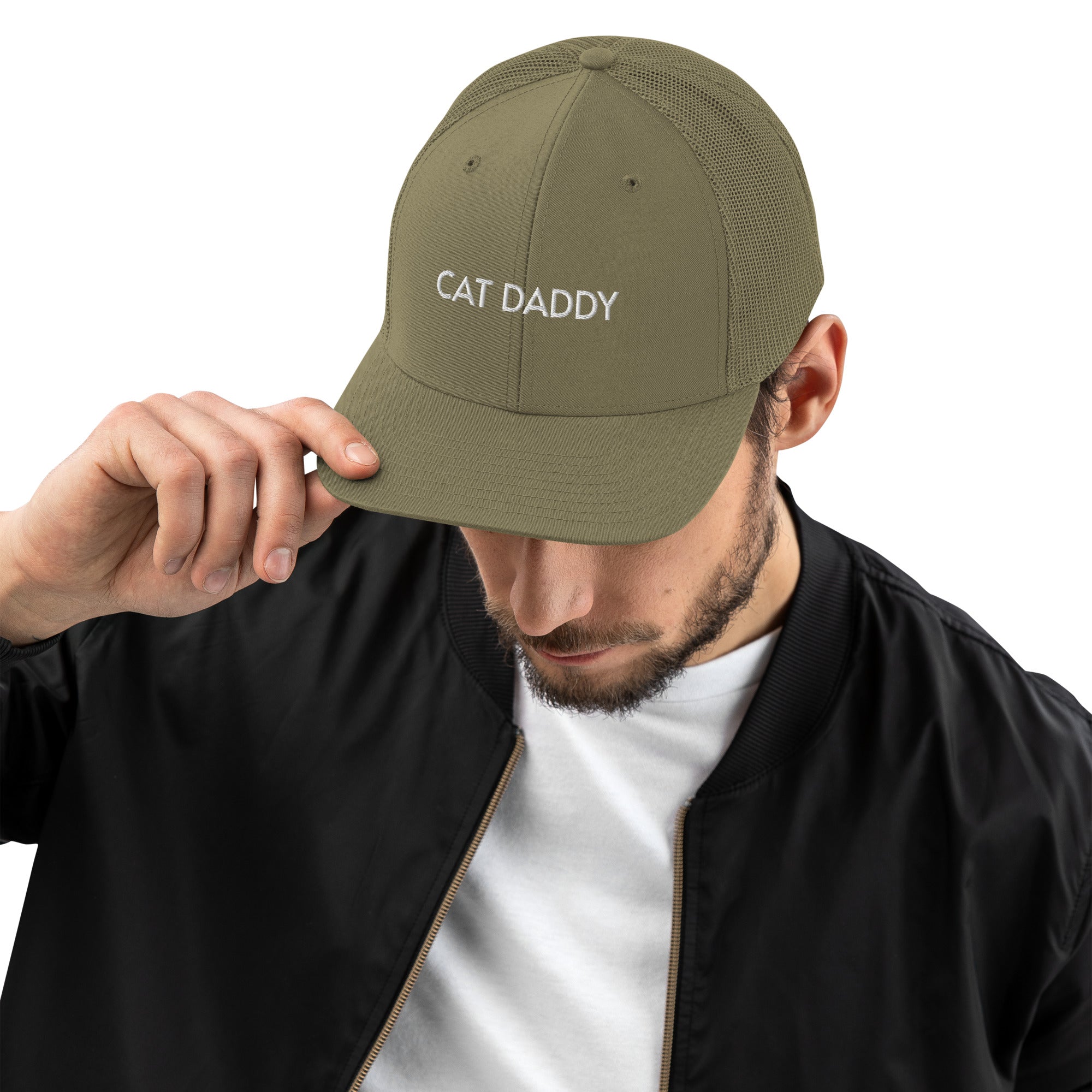 Cat Daddy Snapback Trucker Hat