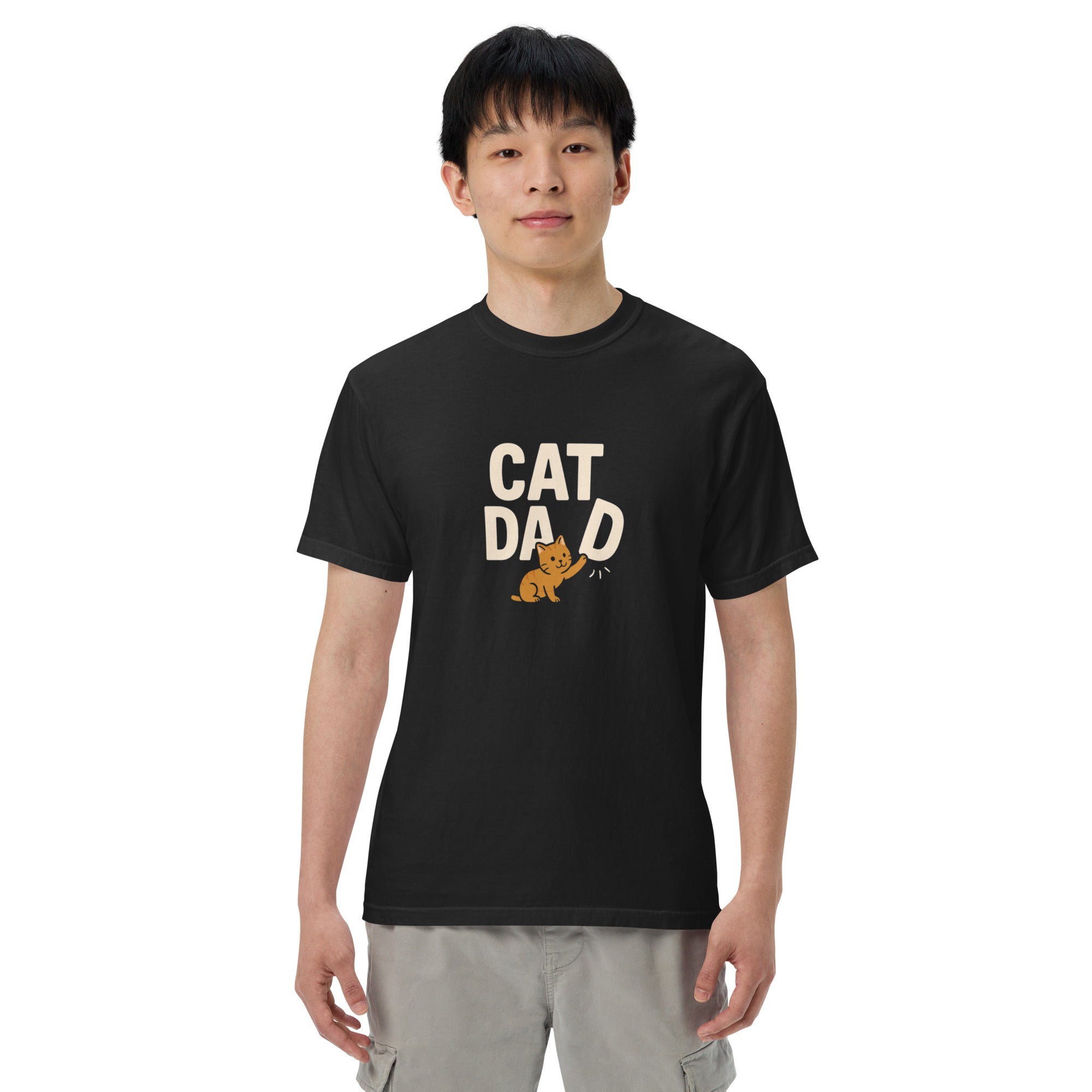 Cat Dad Playful Cat T-Shirt