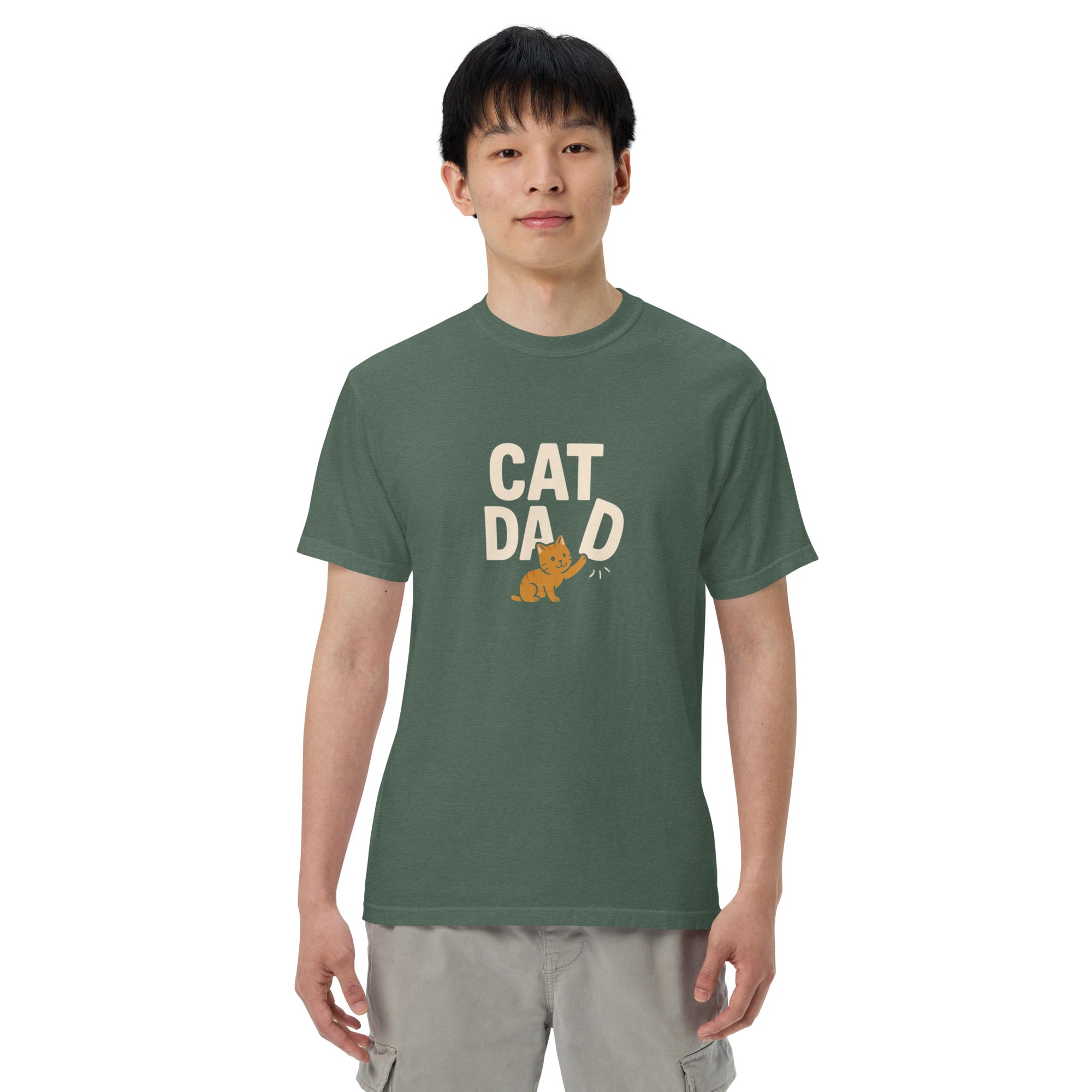 Cat Dad Playful Cat T-Shirt