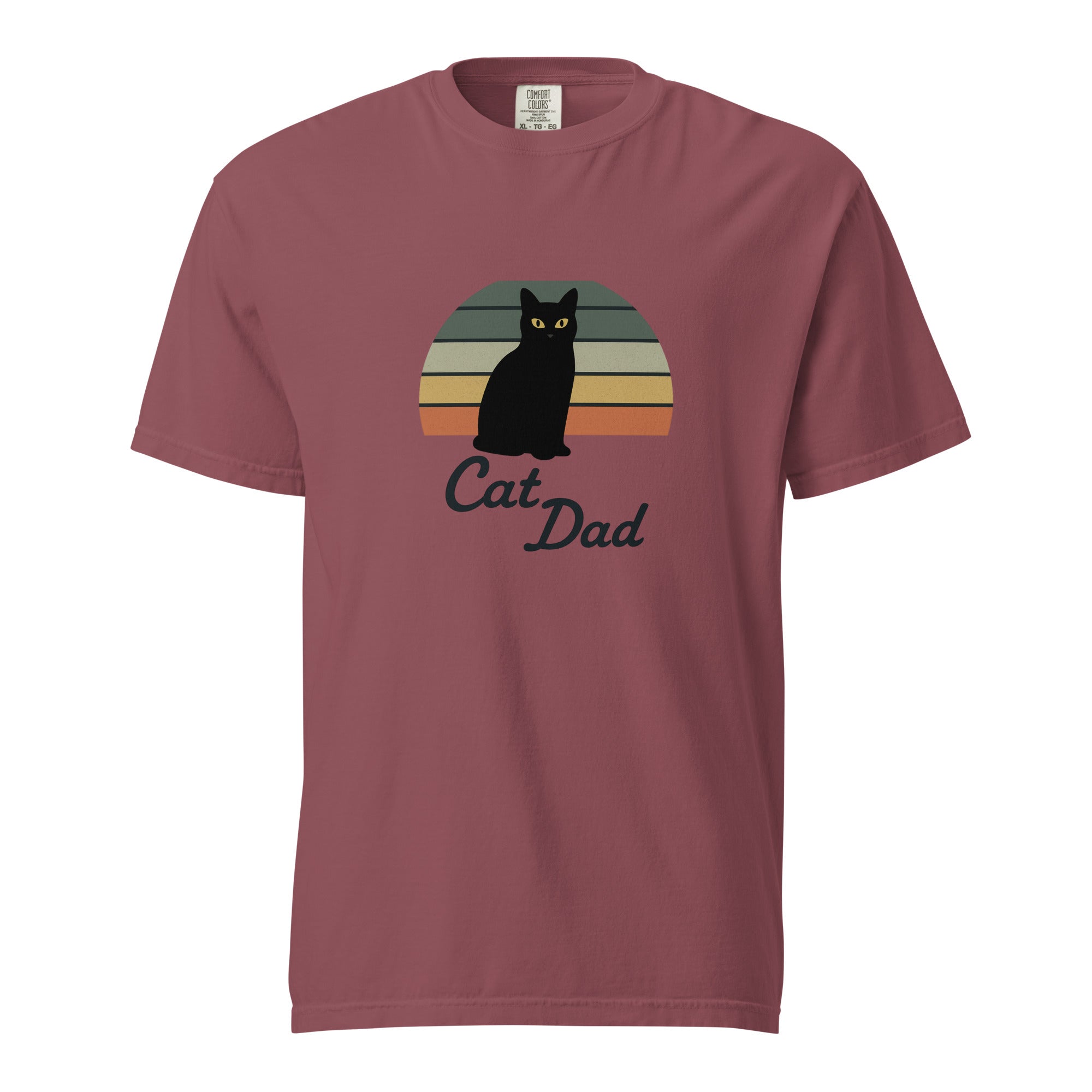 Cat Dad Retro T-Shirt