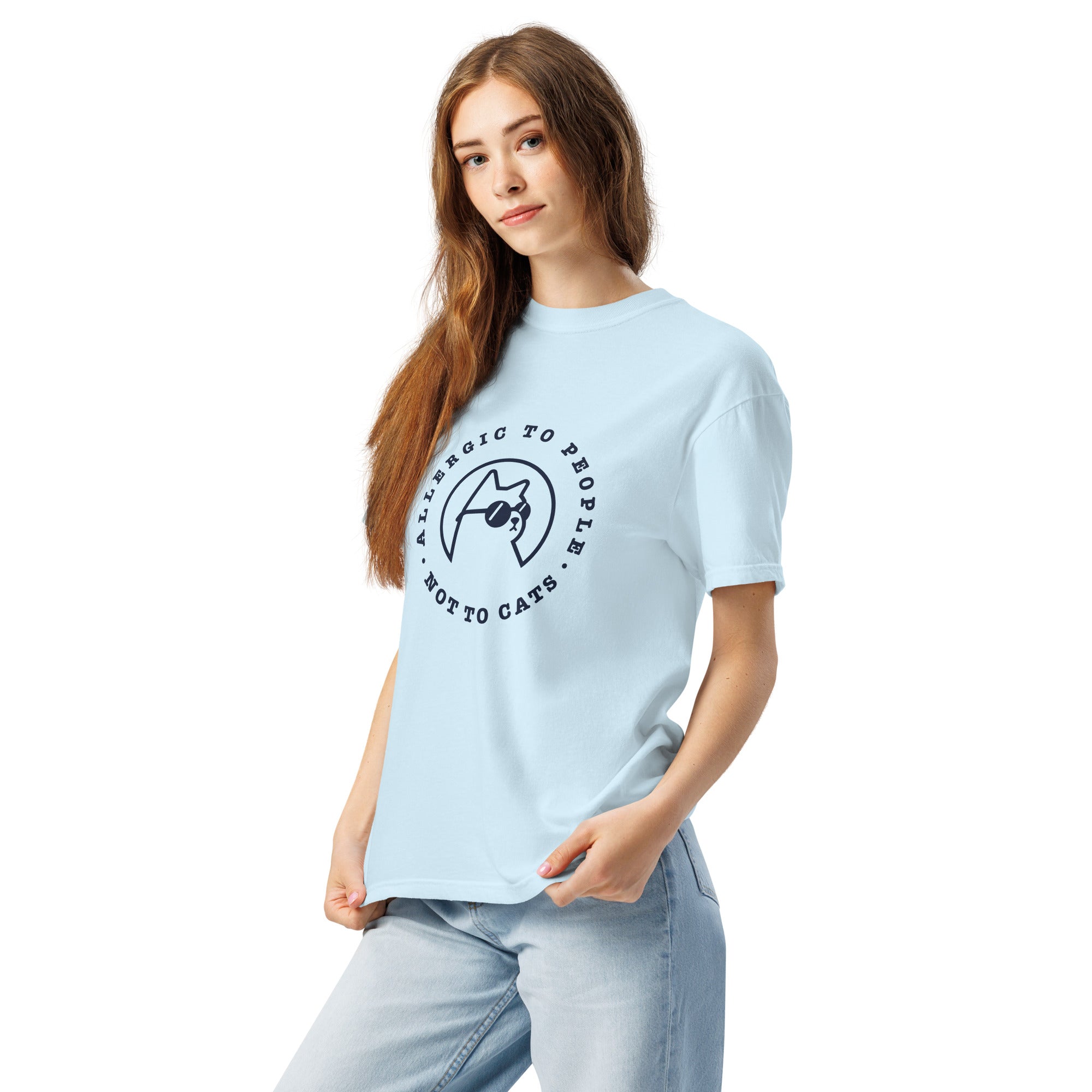 Allergic To People Not To Cats T-Shirt