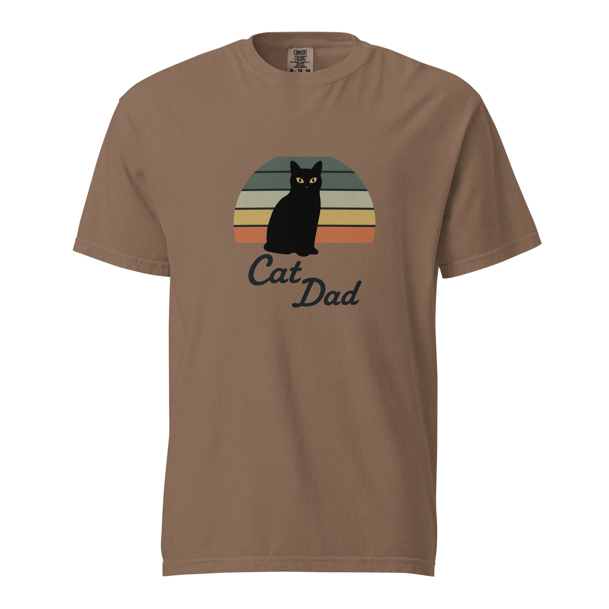 Cat Dad Retro T-Shirt