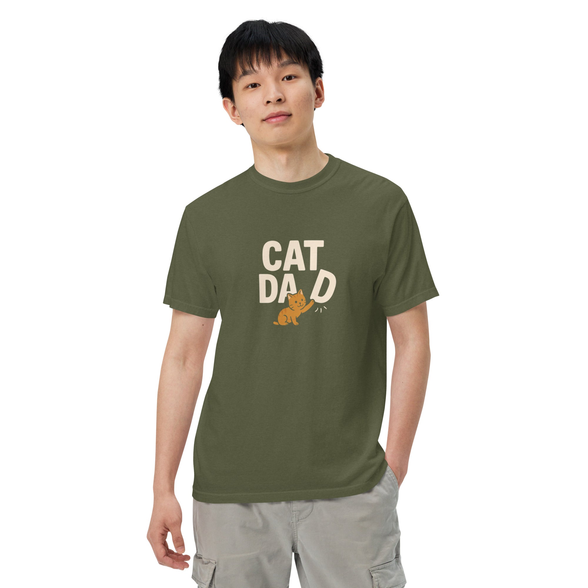 Cat Dad Playful Cat T-Shirt