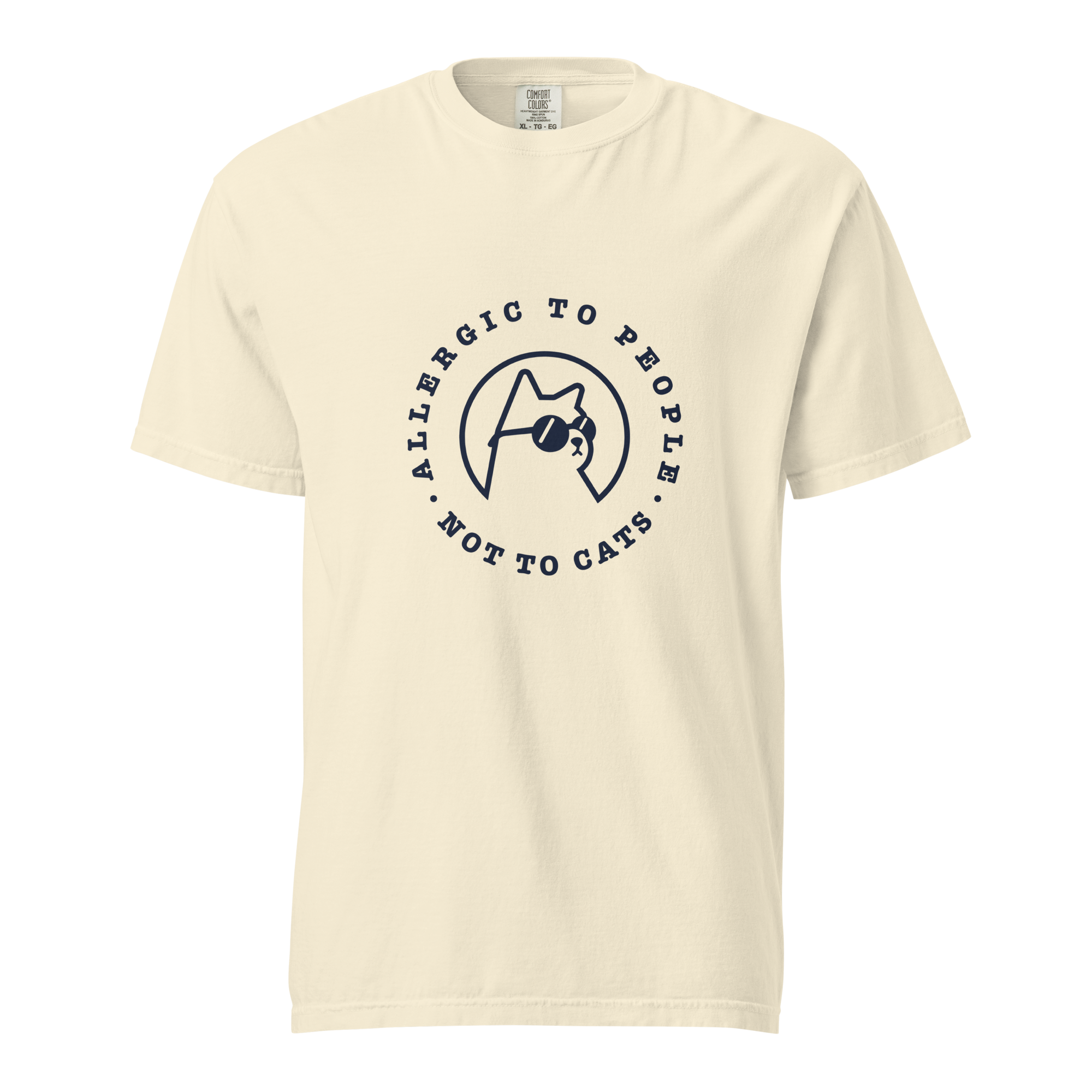Allergic To People Not To Cats T-Shirt