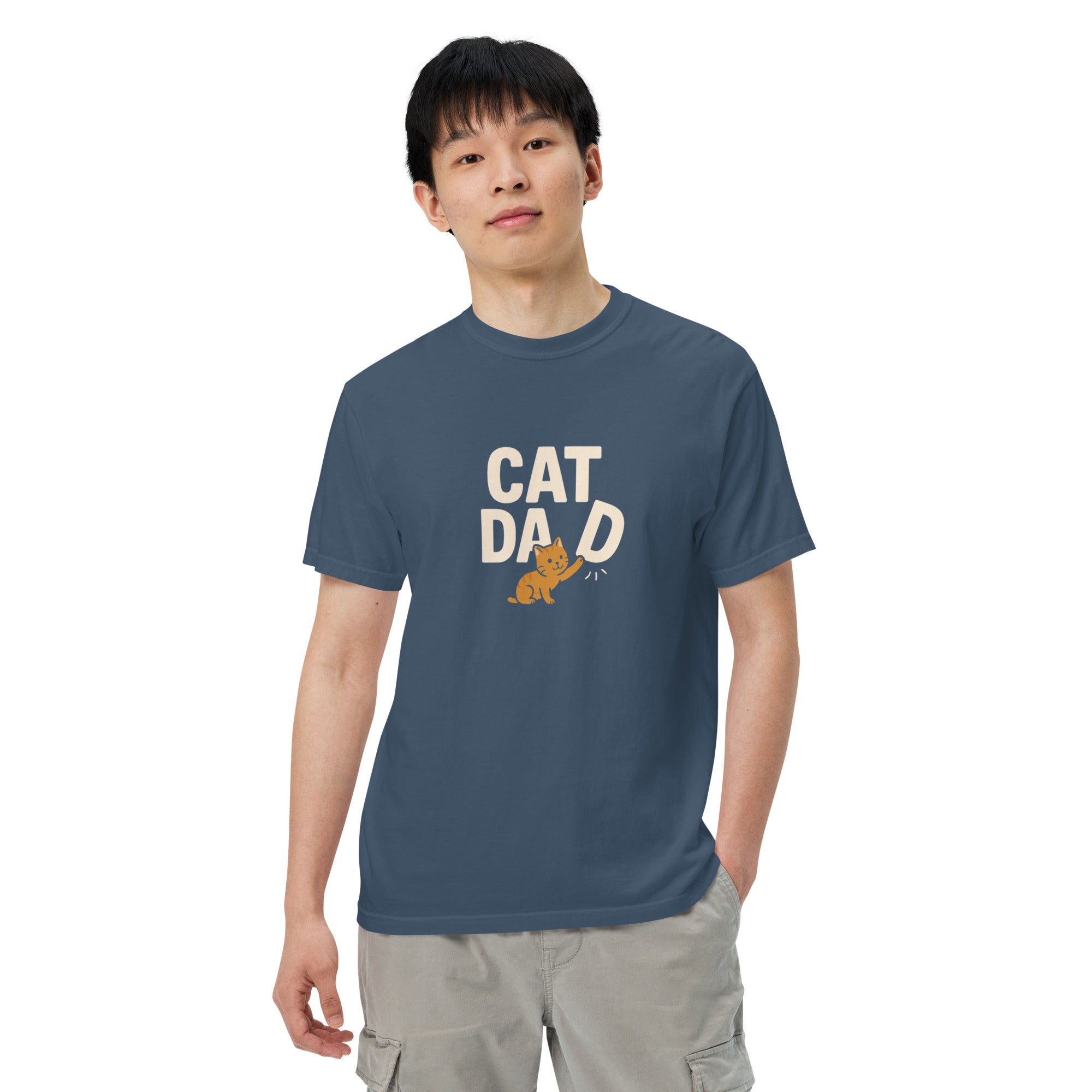 Cat Dad Playful Cat T-Shirt